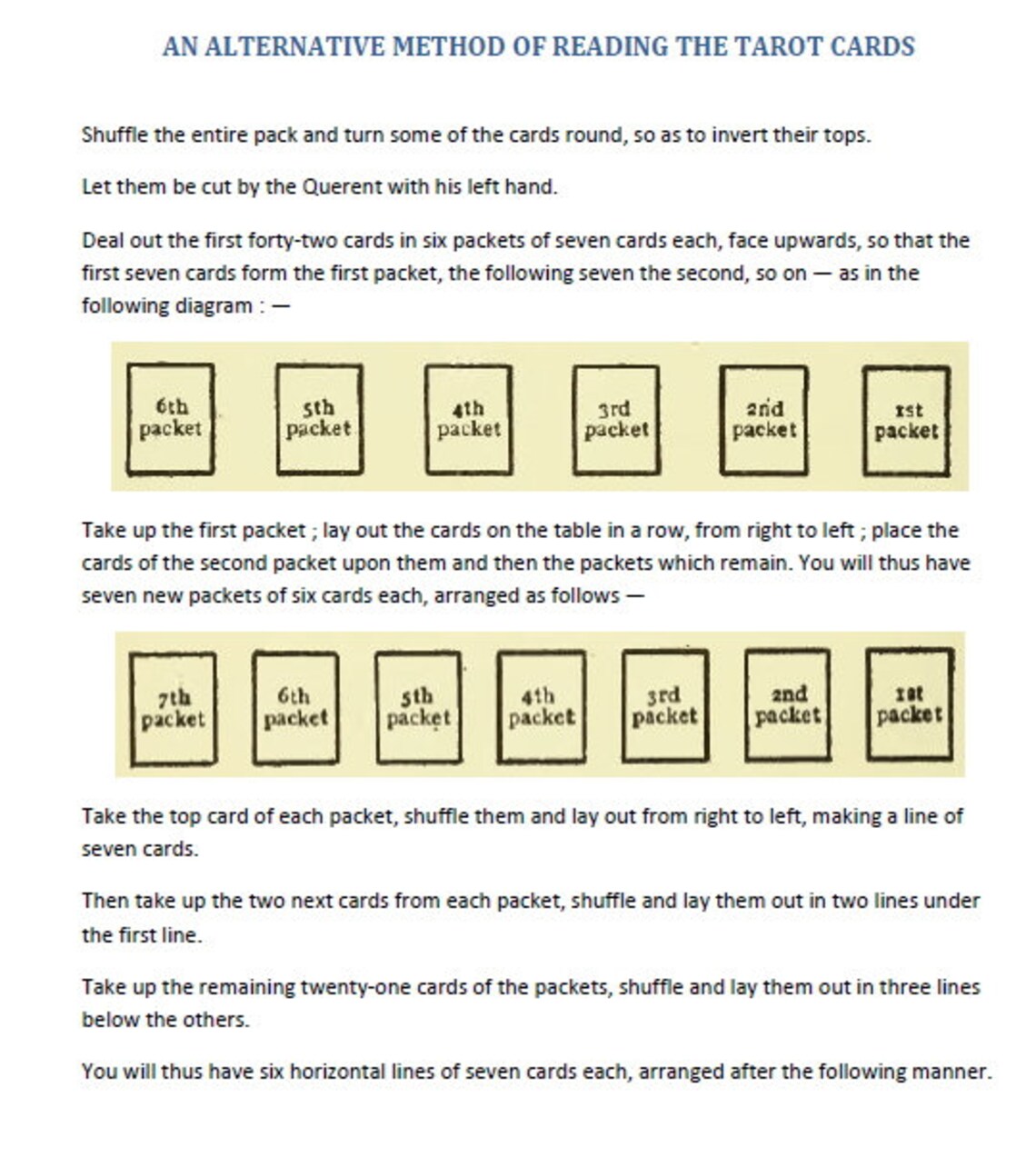 78 DIY Tarot Cards. A Simple Guide to Divination on your Etsy