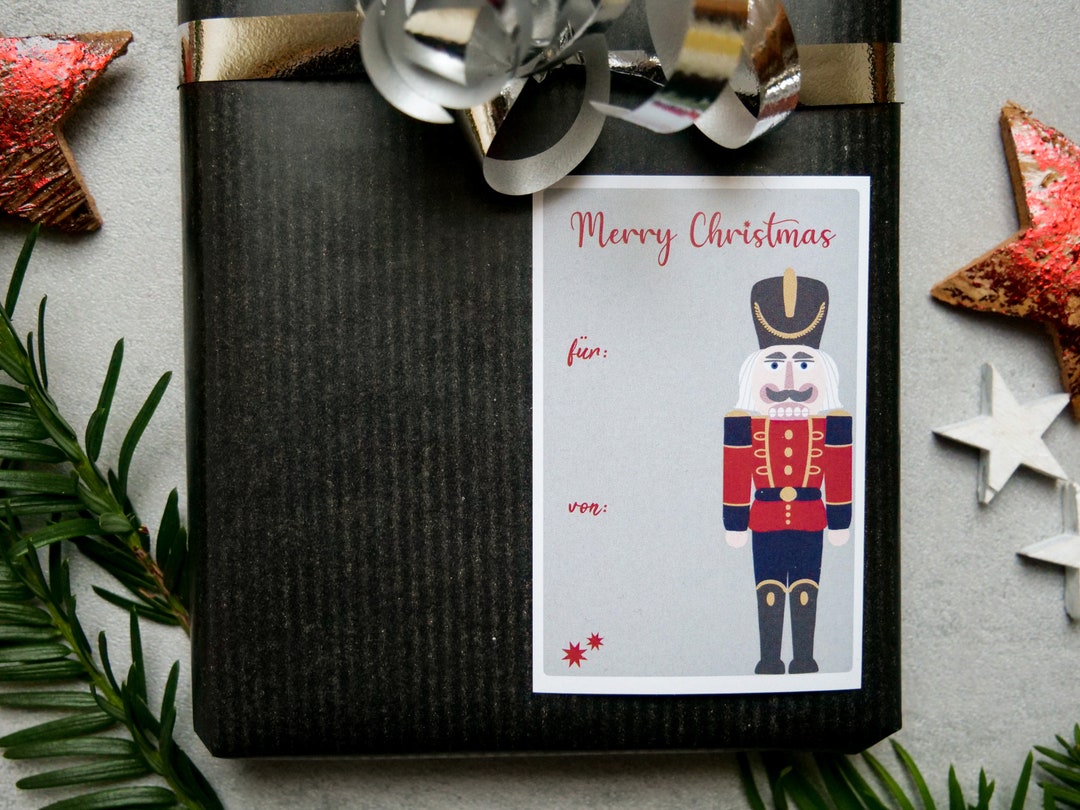 Hobby Design Weihnachts-Sticker * Nussknacker * Für Basteln, Scrapbooking & Geschenke