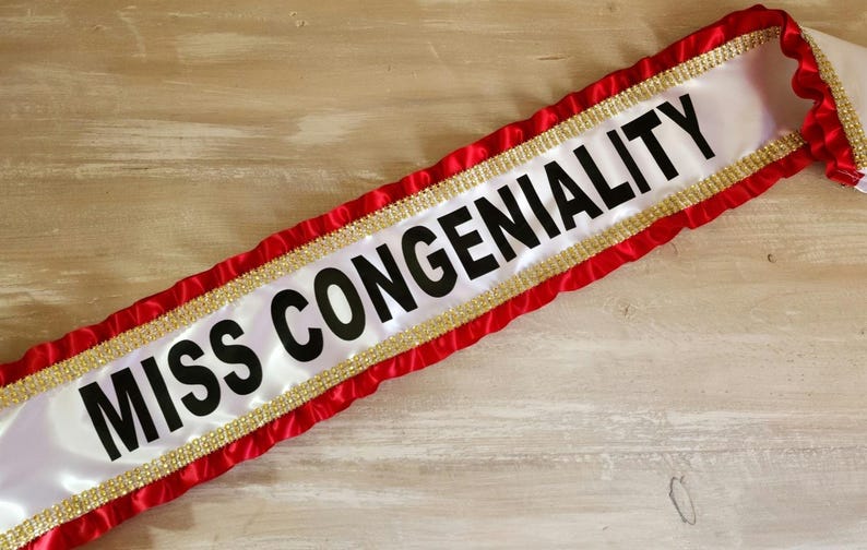 FEDERAL AGENT SASH | Miss Congeniality | Personalised Bespoke | Halloween Fancy Dress Party | Sandra Bullock | Pageant Beauty Contest Queen
