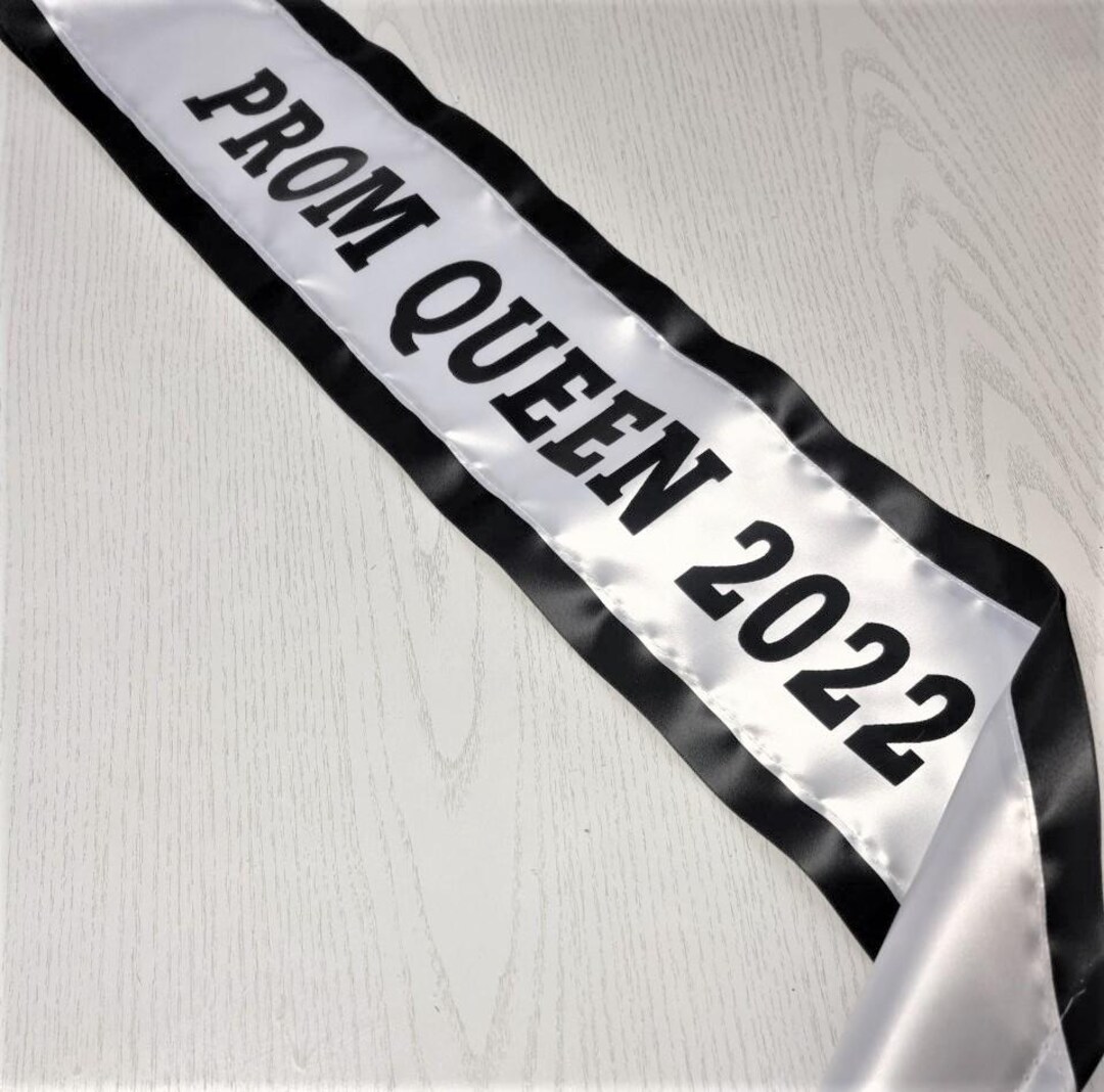Pageant Hand Ribbon ADULT SASH PERSONALISED With Satin Ribbon Trim | Birthday Party, Hen Do ...