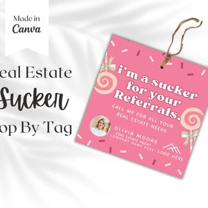 Pop per label, cadeaukaartjes huisdier, waardering klant makelaarsmarketing, vastgoedbranding, bedankkaarten, sjabloon voor cadeaukaartjes