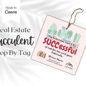 Mijn bedrijf zou geweldig zijn zonder jou. Pop By Tag | SUCC komt langs | Sappig , vastgoedbranding , makelaarsmarketing | Sjabloon cadeaukaartje