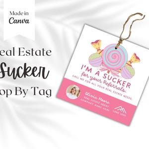 Pop per label, cadeaukaartjes huisdier, waardering klant makelaarsmarketing, vastgoedbranding, bedankkaarten, sjabloon voor cadeaukaartjes