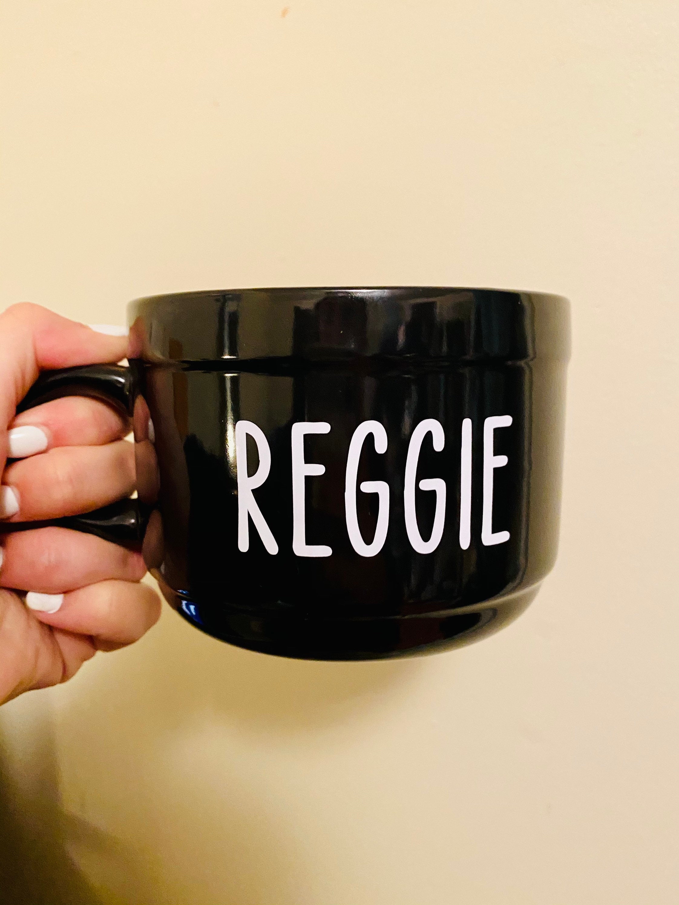 Personalized Mug Bowl/ Custom Soup Bowl / oversize soup mug / Etsy