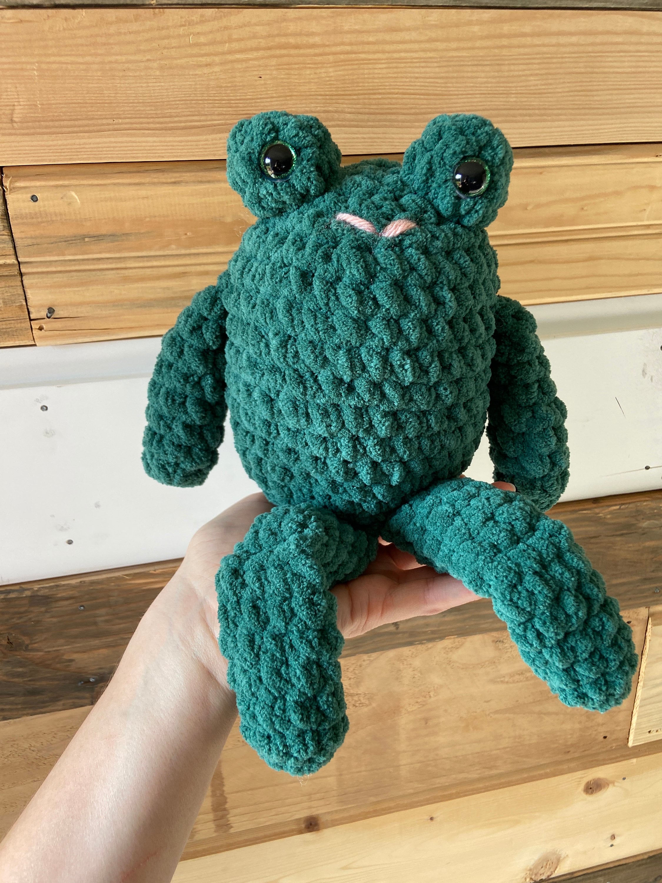 30 Frog and Toad Crochet Patterns for Plush Toys, Bags, Decor, and Gifts 28 Tucker the Toad Crochet Plush Pattern