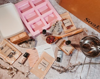Make Your Own Soap Kit - 100% Natural & Vegan Ingredients