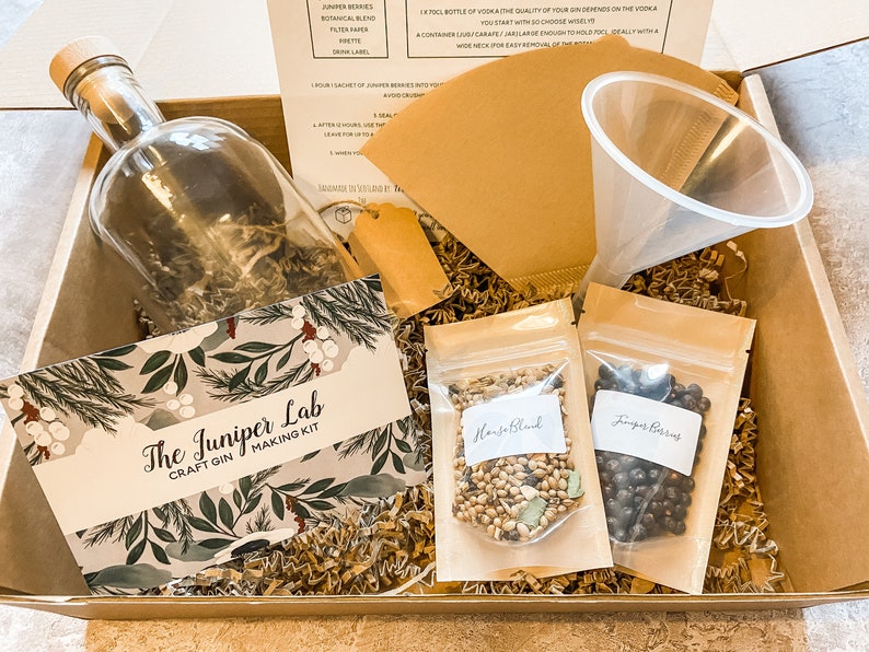 Make Your Own Craft Gin Kit DIY Gin Making at Home Etsy UK