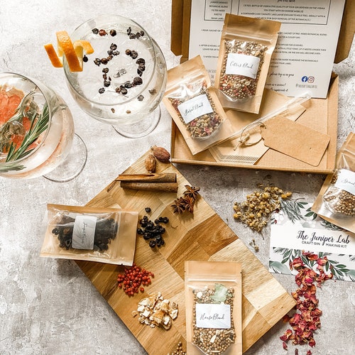 Craft Gin Making Kit Botanical Blends Make Your Own Gin Etsy UK