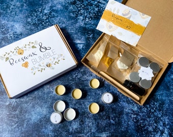 DIY Beeswax Lip Balm Making Kit | Essential Oils, Shea Butter