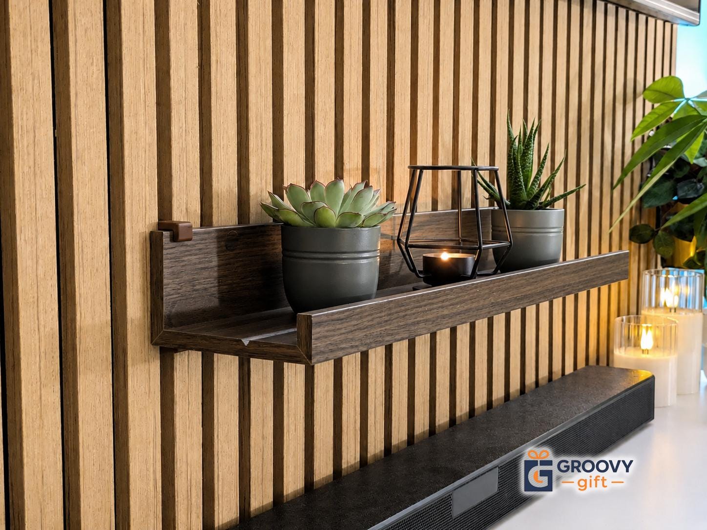 IKEA MOSSLANDA Picture Ledge Brackets for Acoustic Panel - Wall