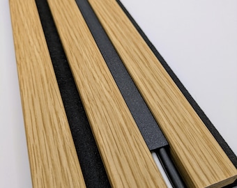 Push fit acoustic panel cable duct cover – invisible TV cable for living room walls, cable management