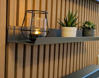 MALMBACK Shelf Brackets for Acoustic Panels - Compatible with IKEA Display Shelf