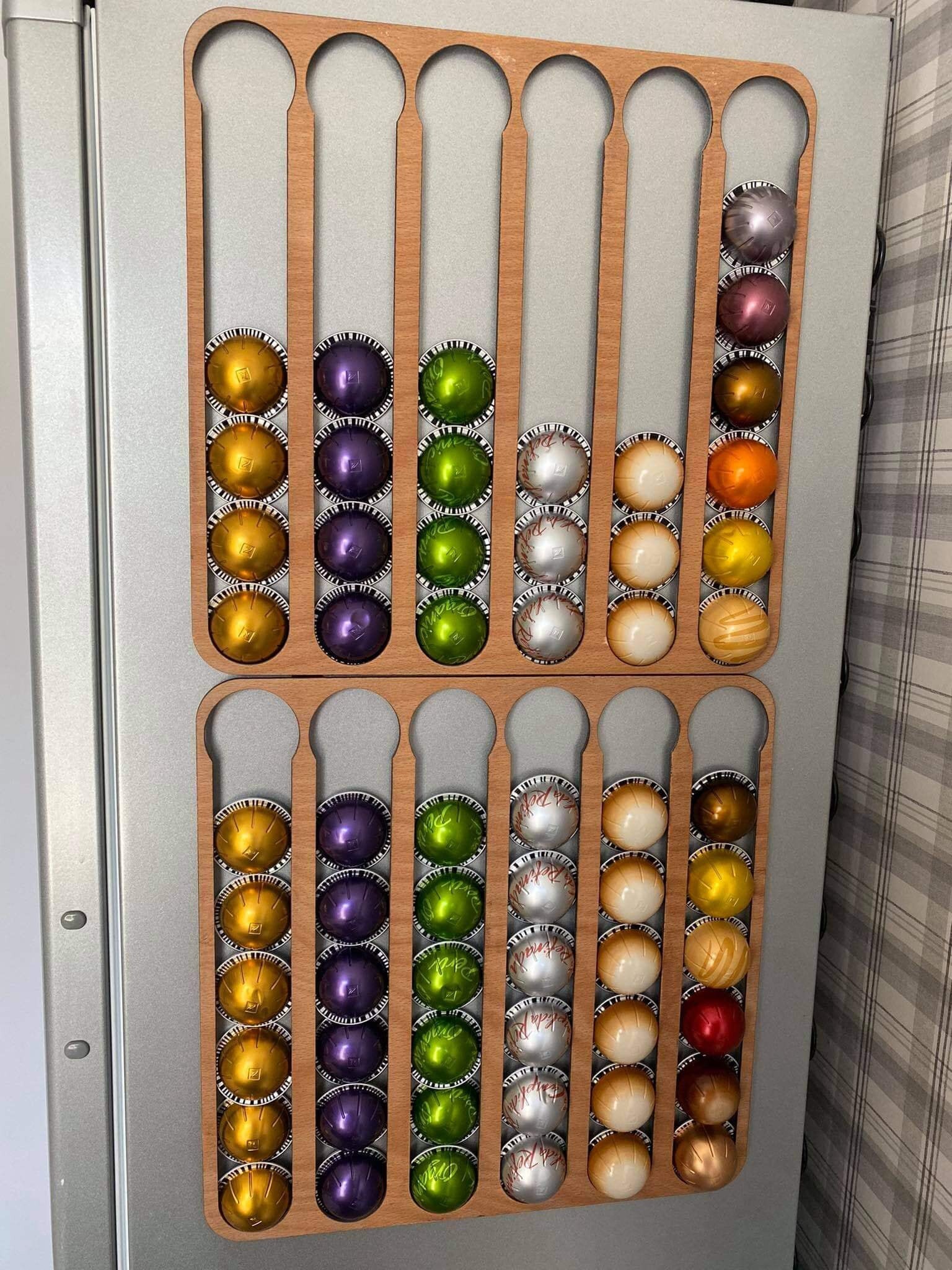 Large coffee pod rack / holder for Nespresso Vertuo or Dolce Etsy