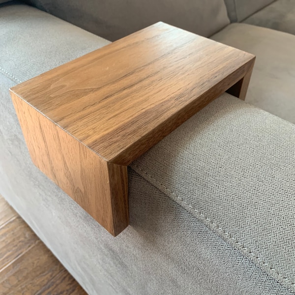 Arm rest table | Sofa Table | Couch Table | Sofa Tray | Walnut | White Oak