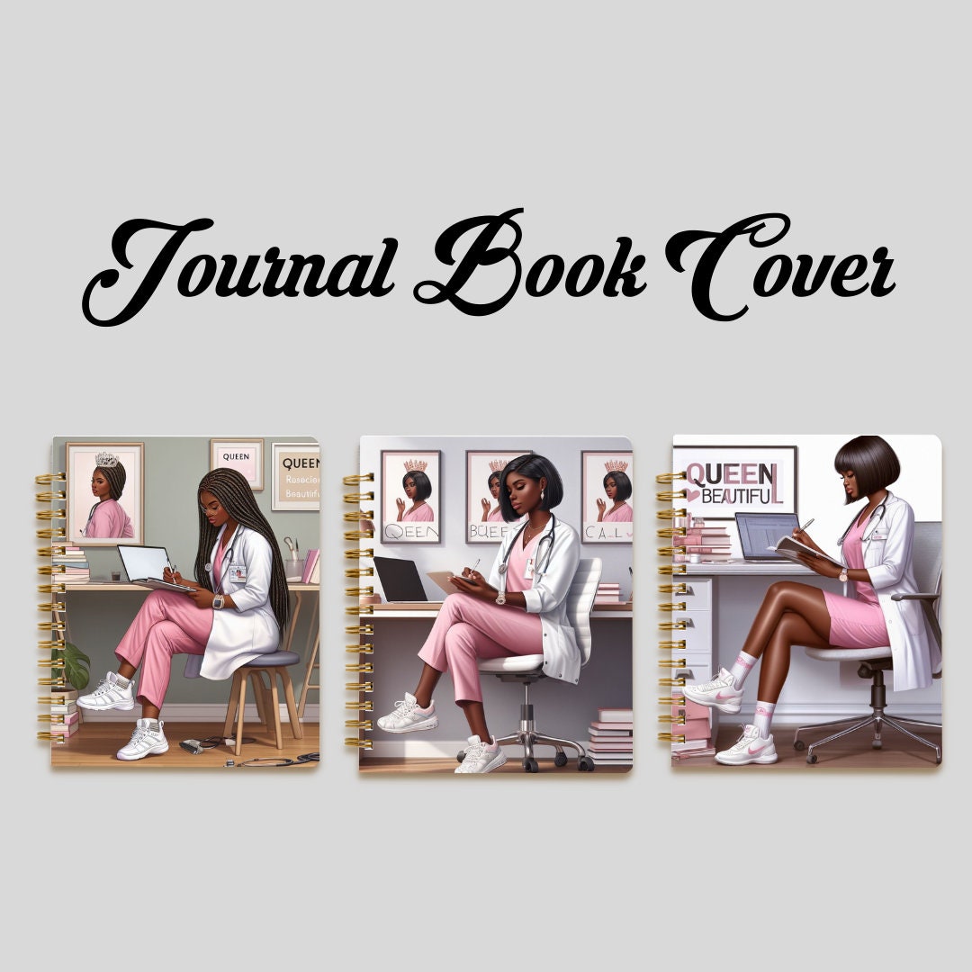 Nurse Pink Journal Cover Designs| Background PNG - Etsy