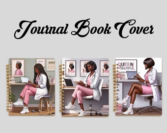 Nurse Pink Journal Cover Designs| Background PNG