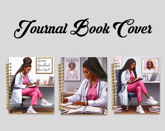 Nurse Pink Journal Cover Designs| Background PNG