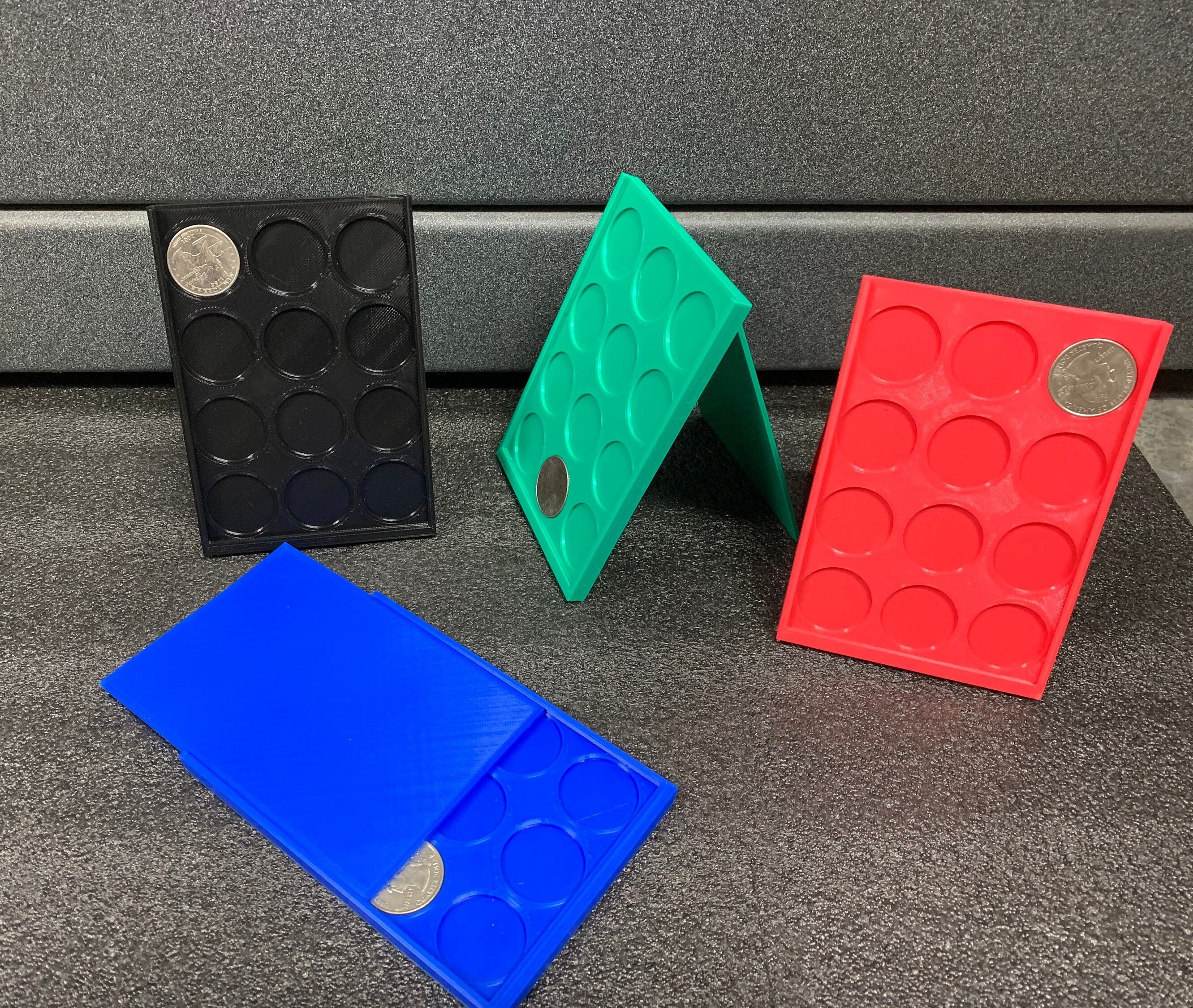 3d Printed Coin Holder, Display, Collection Etsy