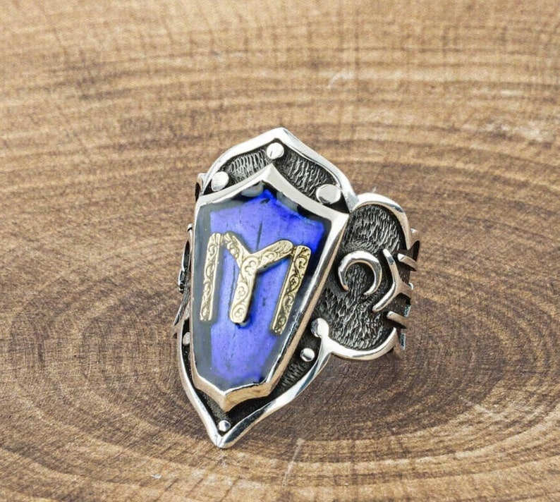 Kayi Tribe Design Sterling Silver 925 Ring Turkish Hamdmade Men Women \u0130slamic Turks Sign Kay\u0131 Boyu