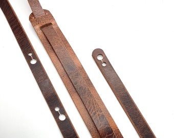 Vintage Leather Guitar Strap | Handmade Guitar Strap |Custom Guitar Strap | Acoustic Guitar | Bass Guitar Gifts | FOLK style