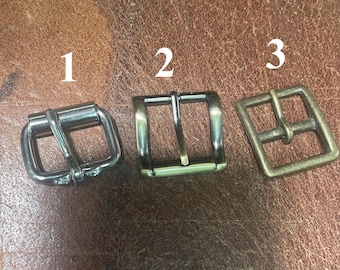 Vintage-Inspired 1" Belt Buckle – Multiple Antique Finishes for a Timeless Look
