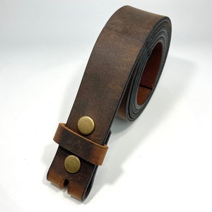 Vintage look Belt Without Buckle Buffalo Leather | Premium Western Belt Strap | Brown leather Belt men, and Tan / Black color leather strap
belt Without Buckle
correa de hombre
cowgirl belt
personalized gifts
Premium Belt Strap
Western Belt Strap