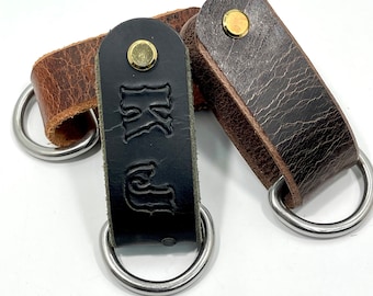 Leather Key Holder, Leather Key Organizer, Leather Key Folder, leather key case, leather key fob