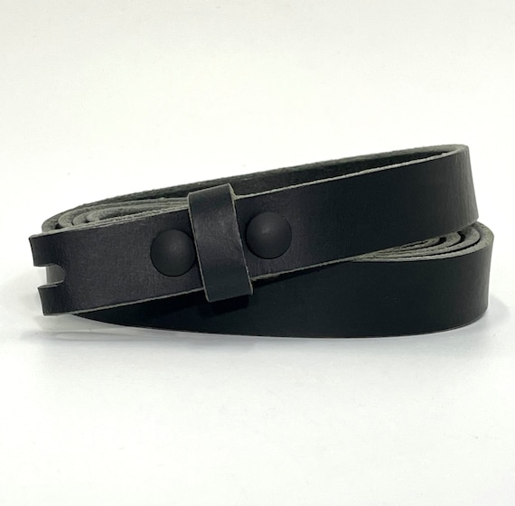 Narrow Womens Leather Belt 3/4 ( 19mm), Handmade Leather  display picture 1