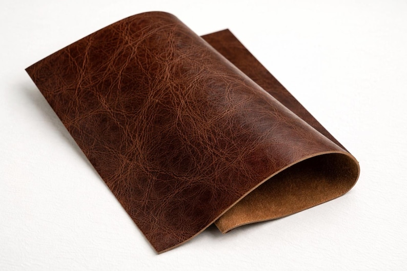 Water Buffalo Belt Blanks 8 10 oz Leather Straps 50 60 Inch No Holes image 7