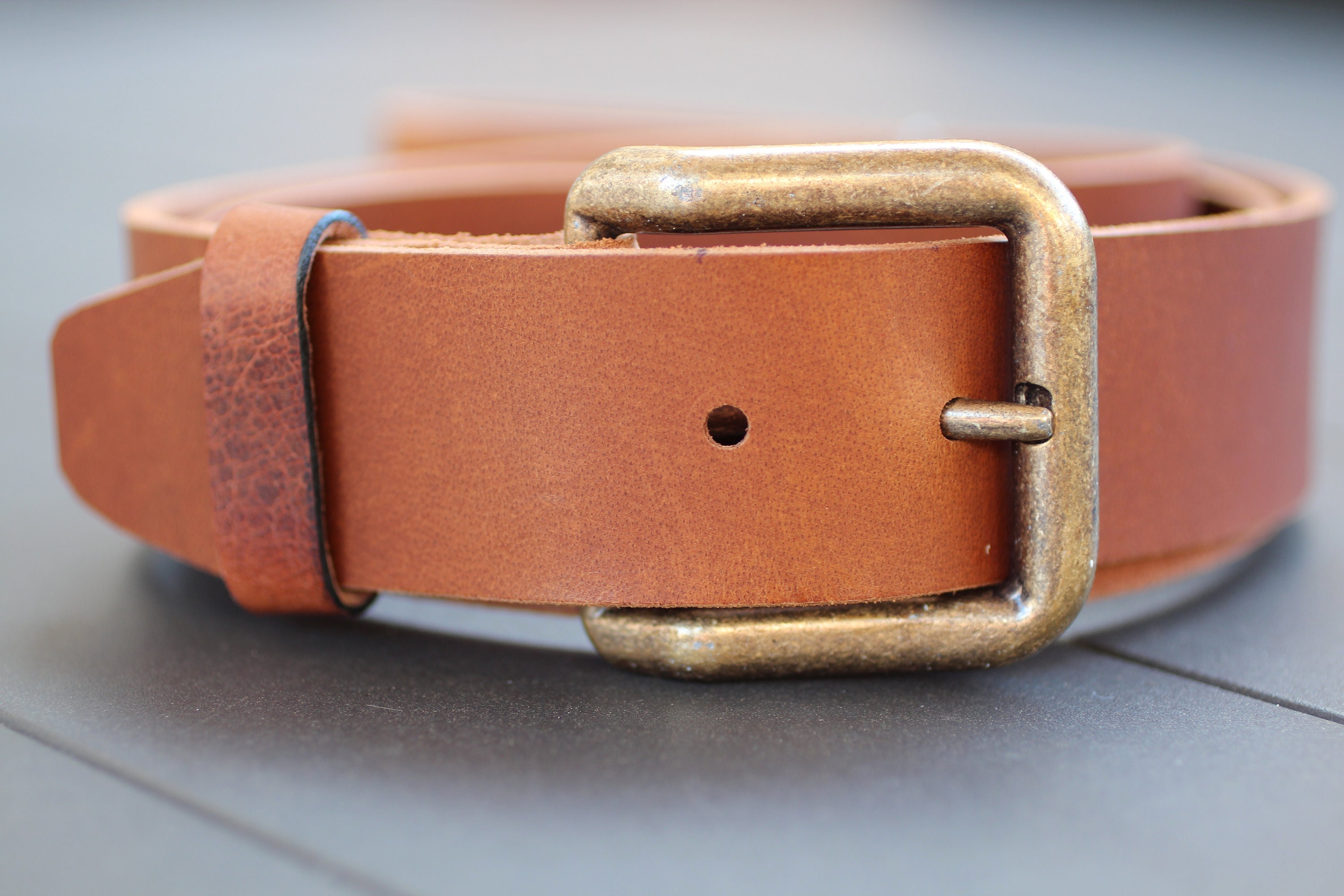 Handmade Leather Belt for Men/ High Quality Leather Belt Mens Leather