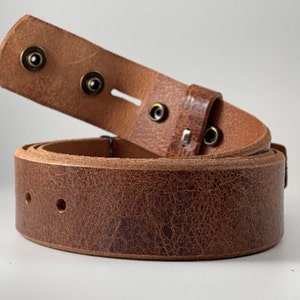 Vintage look Belt Without Buckle Buffalo Leather | Premium Western Belt Strap | Brown leather Belt men, and Tan / Black color leather strap
belt Without Buckle
correa de hombre
cowgirl belt
personalized gifts
Premium Belt Strap
Western Belt Strap