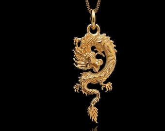 MINI Dragon Pendant (29 mm) | Made In USA