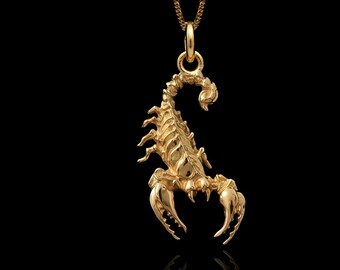 MINI Scorpio Pendant (29 mm) - Zodiac Jewelry | Made In USA