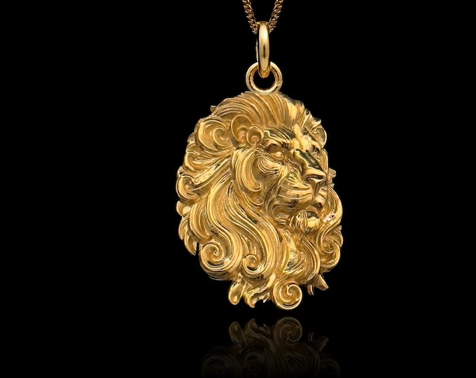 MINI Lion Triumph Pendant (23.5 mm) - Symbol Of Strength And Leadership | Made In USA