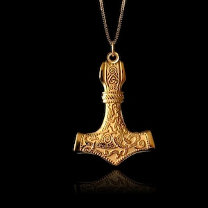 LARGE Mjolnir Pendant 2 (44 mm) – Made In USA