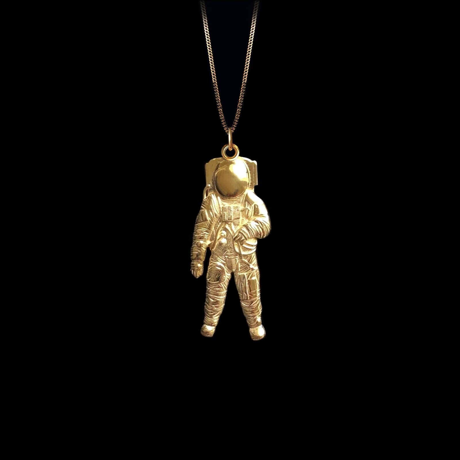 Astronaut pendant hotsell necklace