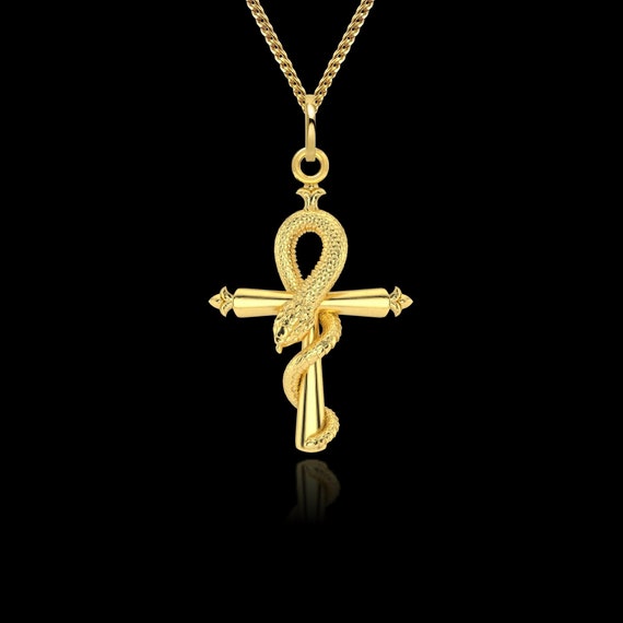 Gold Ankh Necklace