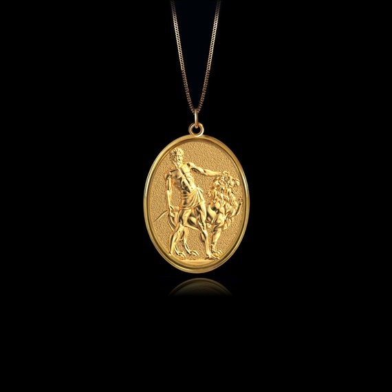 14k gold lion sale of judah pendant