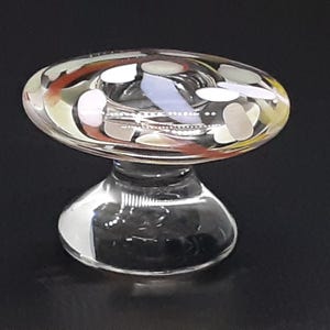 Hand Made Multicolor Glass Mushroom