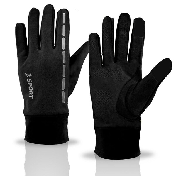 Gants chauds d'hiver pour hommes, gants d'hiver coupe-vent antidérapants thermiques imperméables à écran tactile, gants pour femmes