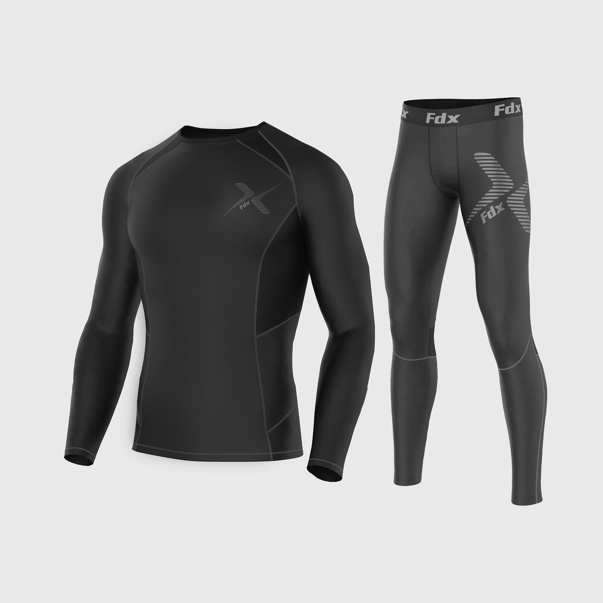 Men's Long Sleeve Compression Shirt & Trouser running Etsy