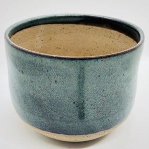 Slate Blue Speckled Planter