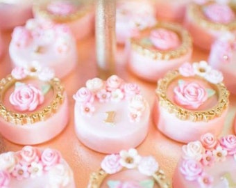 Gluten Free Chocolate Covered Oreos, Rosè Rose Gold Design