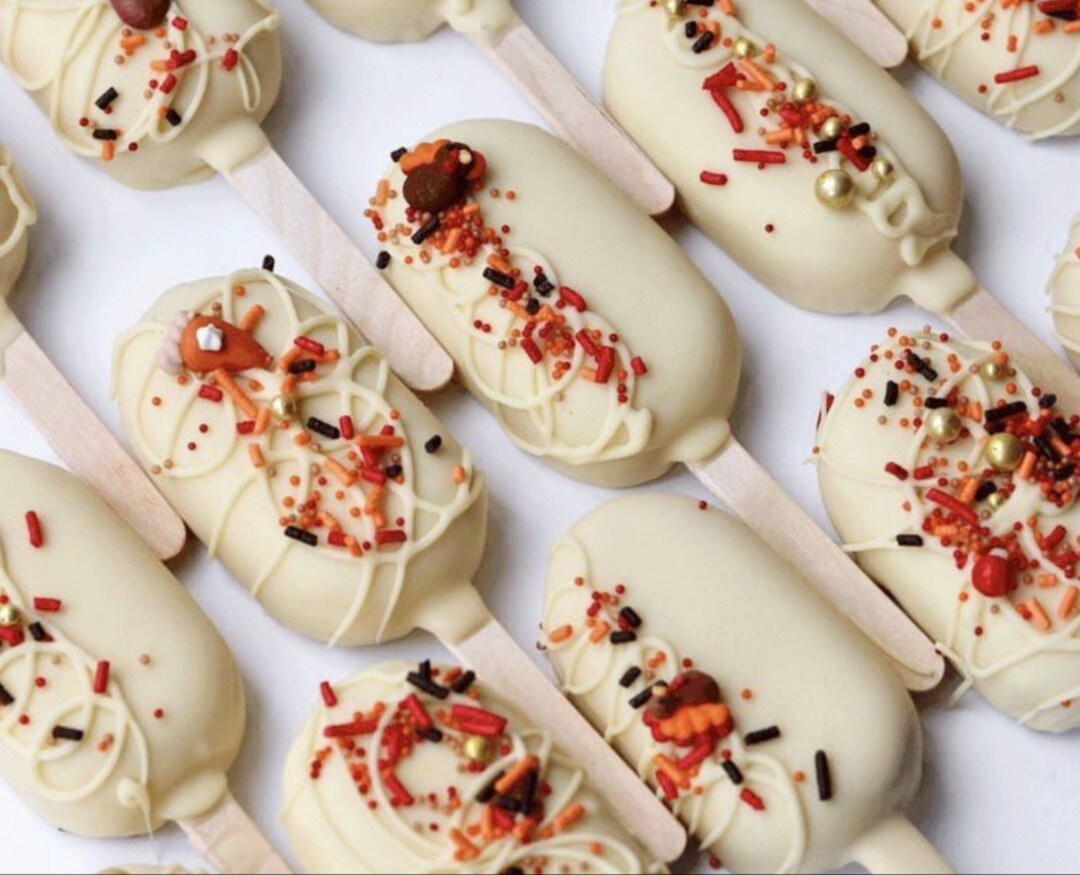 Gluten Free Cakesicles Birthday Party Valentines Day Gift Etsy