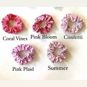 Make Your Own Custom Pack of Scrunchies Gift ideas, Handmade Scrunchies, Custom Pack image 9