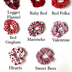 Make Your Own Custom Pack of Scrunchies Gift ideas, Handmade Scrunchies, Custom Pack image 3