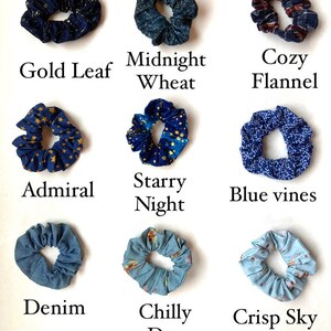 Make Your Own Custom Pack of Scrunchies Gift ideas, Handmade Scrunchies, Custom Pack image 2