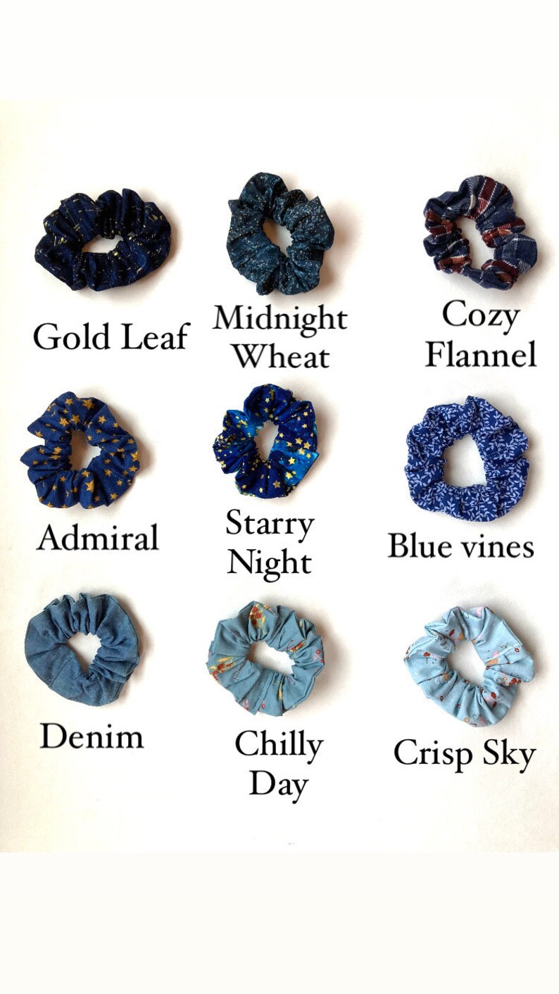 Make Your Own Custom Pack of Scrunchies Gift ideas, Handmade Scrunchies, Custom Pack image 2