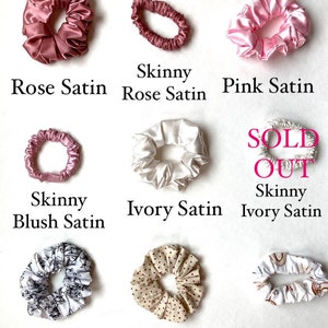 Make Your Own Custom Pack of Scrunchies Gift ideas, Handmade Scrunchies, Custom Pack image 8