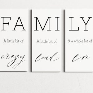 Family Printable Wall Art, Family Sign, Family Print Quote, Family ...